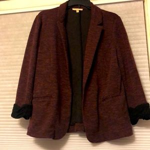Three quarters length blazer
